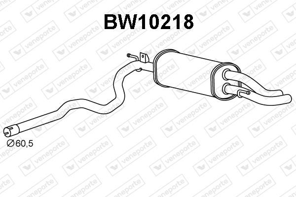 Veneporte BW10218 Амортизатор BW10218: Купити в Україні - Добра ціна на EXIST.UA!