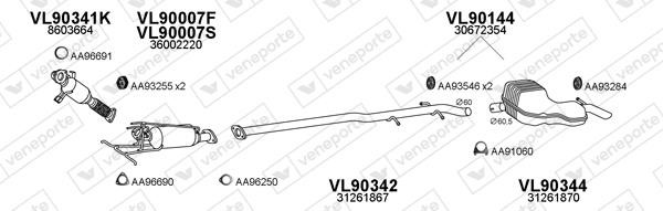 Veneporte 900202 Глушник 900202: Купити в Україні - Добра ціна на EXIST.UA!