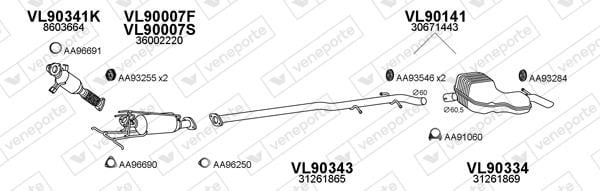 Veneporte 900203 Глушник 900203: Купити в Україні - Добра ціна на EXIST.UA!