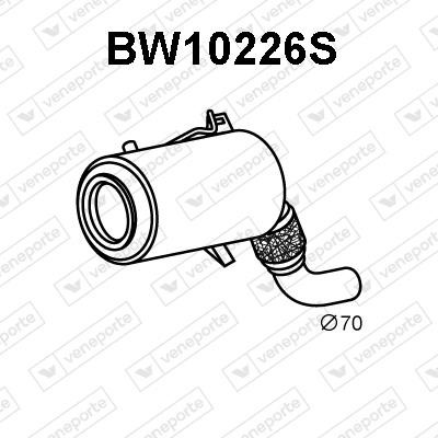Veneporte BW10226S Фільтр сажевий DPF BW10226S: Купити в Україні - Добра ціна на EXIST.UA!