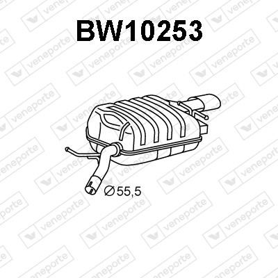 Veneporte BW10253 Амортизатор BW10253: Купити в Україні - Добра ціна на EXIST.UA!