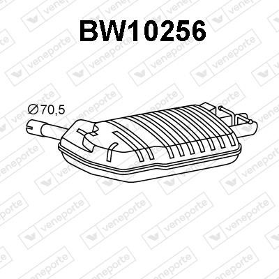 Veneporte BW10256 Амортизатор BW10256: Купити в Україні - Добра ціна на EXIST.UA!