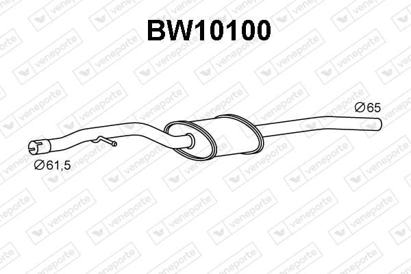 Veneporte BW10100 Амортизатор BW10100: Купити в Україні - Добра ціна на EXIST.UA!