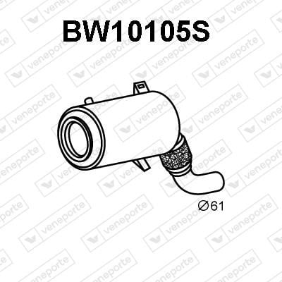 Veneporte BW10105S Фільтр сажевий DPF BW10105S: Купити в Україні - Добра ціна на EXIST.UA!