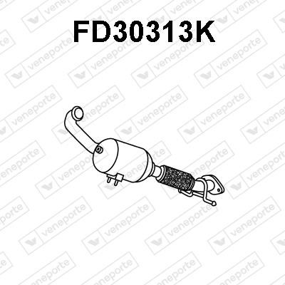 Veneporte FD30313K Каталізатор FD30313K: Купити в Україні - Добра ціна на EXIST.UA!
