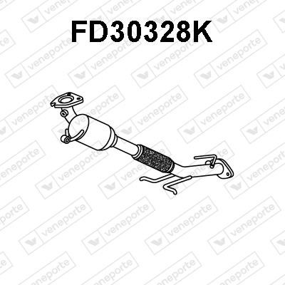 Veneporte FD30328K Каталізатор FD30328K: Купити в Україні - Добра ціна на EXIST.UA!