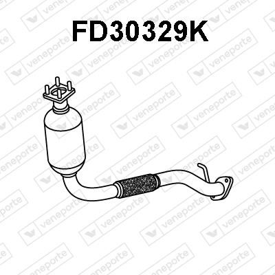 Veneporte FD30329K Каталізатор FD30329K: Купити в Україні - Добра ціна на EXIST.UA!