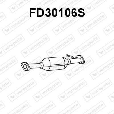 Veneporte FD30106S Фільтр сажевий DPF FD30106S: Купити в Україні - Добра ціна на EXIST.UA!