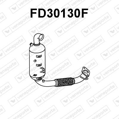 Veneporte FD30130F Фільтр сажевий DPF FD30130F: Купити в Україні - Добра ціна на EXIST.UA!