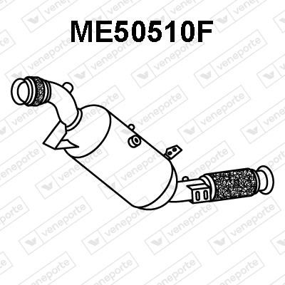 Veneporte ME50510F Фільтр сажевий DPF ME50510F: Купити в Україні - Добра ціна на EXIST.UA!