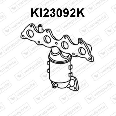 Veneporte KI23092K Каталізатор KI23092K: Купити в Україні - Добра ціна на EXIST.UA!