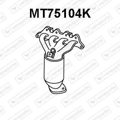 Veneporte MT75104K Каталізатор MT75104K: Купити в Україні - Добра ціна на EXIST.UA!