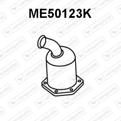 Veneporte ME50123K Каталізатор ME50123K: Купити в Україні - Добра ціна на EXIST.UA!