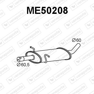 Veneporte ME50208 Амортизатор ME50208: Приваблива ціна - Купити в Україні на EXIST.UA!