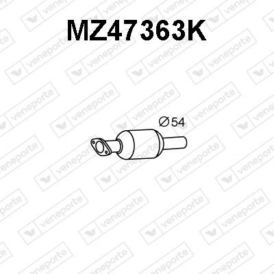 Veneporte MZ47363K Каталізатор MZ47363K: Купити в Україні - Добра ціна на EXIST.UA!