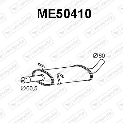 Veneporte ME50410 Амортизатор ME50410: Купити в Україні - Добра ціна на EXIST.UA!