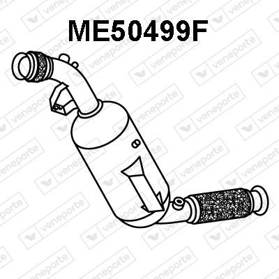 Veneporte ME50499F Фільтр сажевий DPF ME50499F: Купити в Україні - Добра ціна на EXIST.UA!