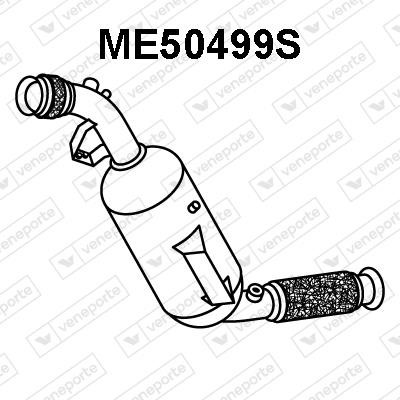 Veneporte ME50499S Фільтр сажевий DPF ME50499S: Купити в Україні - Добра ціна на EXIST.UA!