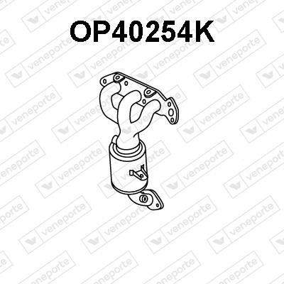 Veneporte OP40254K Каталізатор OP40254K: Купити в Україні - Добра ціна на EXIST.UA!
