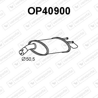 Veneporte OP40900 Амортизатор OP40900: Купити в Україні - Добра ціна на EXIST.UA!