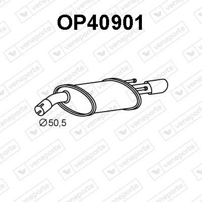 Veneporte OP40901 Амортизатор OP40901: Купити в Україні - Добра ціна на EXIST.UA!