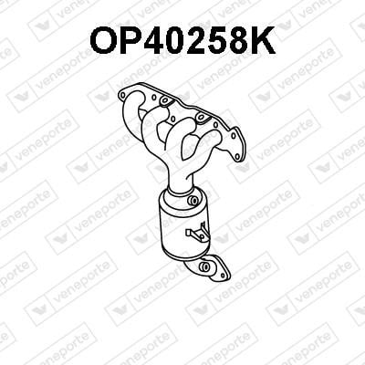 Veneporte OP40258K Каталізатор OP40258K: Купити в Україні - Добра ціна на EXIST.UA!