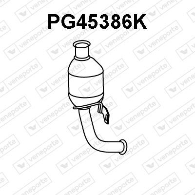 Veneporte PG45386K Каталізатор PG45386K: Купити в Україні - Добра ціна на EXIST.UA!
