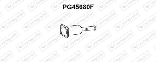 Veneporte PG45680F Фільтр сажевий DPF PG45680F: Купити в Україні - Добра ціна на EXIST.UA!