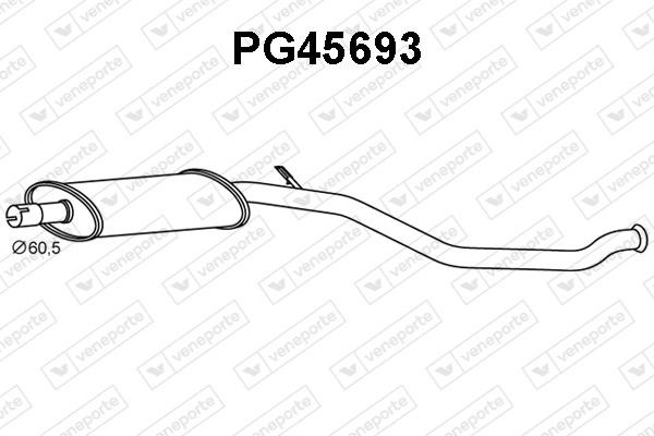 Veneporte PG45693 Резонатор PG45693: Приваблива ціна - Купити в Україні на EXIST.UA!