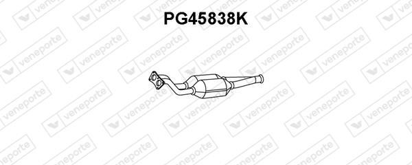 Veneporte PG45838K Каталізатор PG45838K: Купити в Україні - Добра ціна на EXIST.UA!