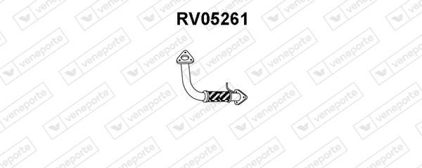 Veneporte RV05261 Вихлопна труба RV05261: Купити в Україні - Добра ціна на EXIST.UA!