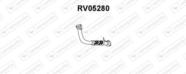 Veneporte RV05280 Вихлопна труба RV05280: Купити в Україні - Добра ціна на EXIST.UA!