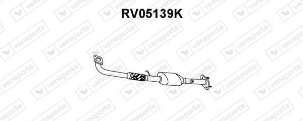 Veneporte RV05139K Каталізатор RV05139K: Купити в Україні - Добра ціна на EXIST.UA!