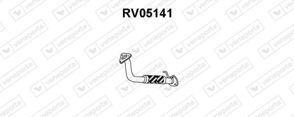 Veneporte RV05141 Вихлопна труба RV05141: Купити в Україні - Добра ціна на EXIST.UA!