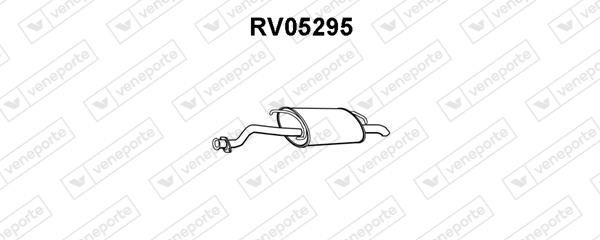 Veneporte RV05295 Глушник, задня частина RV05295: Купити в Україні - Добра ціна на EXIST.UA!