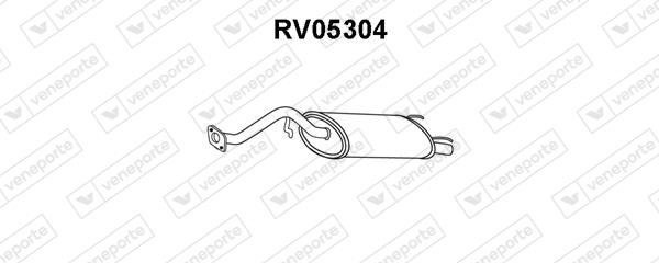 Veneporte RV05304 Глушник, задня частина RV05304: Купити в Україні - Добра ціна на EXIST.UA!