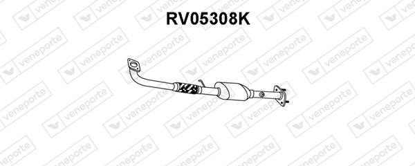 Veneporte RV05308K Каталізатор RV05308K: Купити в Україні - Добра ціна на EXIST.UA!