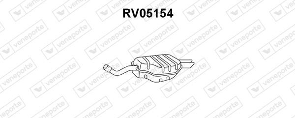 Veneporte RV05154 Глушник, задня частина RV05154: Купити в Україні - Добра ціна на EXIST.UA!