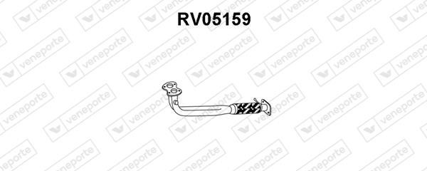 Veneporte RV05159 Вихлопна труба RV05159: Купити в Україні - Добра ціна на EXIST.UA!