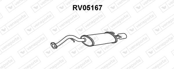 Veneporte RV05167 Глушник, задня частина RV05167: Купити в Україні - Добра ціна на EXIST.UA!