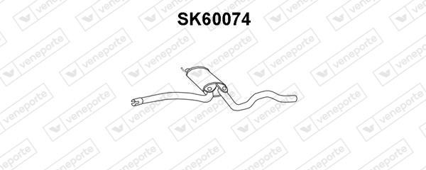 Veneporte SK60074 Резонатор SK60074: Купити в Україні - Добра ціна на EXIST.UA!