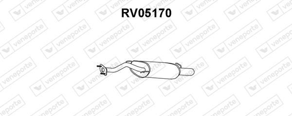 Veneporte RV05170 Резонатор RV05170: Купити в Україні - Добра ціна на EXIST.UA!