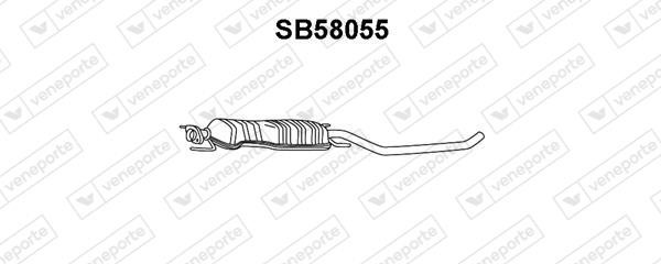 Veneporte SB58055 Резонатор SB58055: Купити в Україні - Добра ціна на EXIST.UA!
