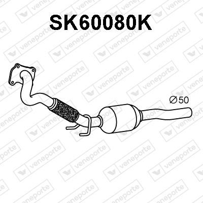 Veneporte SK60080K Каталізатор SK60080K: Купити в Україні - Добра ціна на EXIST.UA!