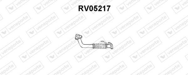 Veneporte RV05217 Вихлопна труба RV05217: Купити в Україні - Добра ціна на EXIST.UA!