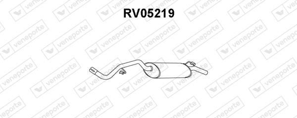 Veneporte RV05219 Глушник, задня частина RV05219: Купити в Україні - Добра ціна на EXIST.UA!