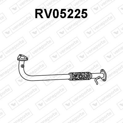 Veneporte RV05225 Вихлопна труба RV05225: Купити в Україні - Добра ціна на EXIST.UA!