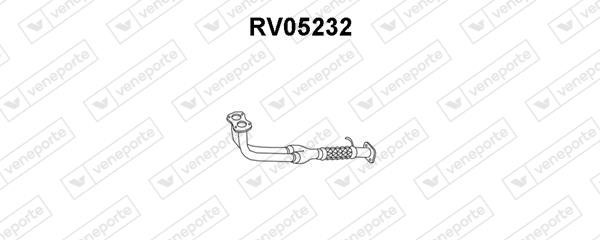 Veneporte RV05232 Вихлопна труба RV05232: Купити в Україні - Добра ціна на EXIST.UA!