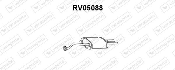 Veneporte RV05088 Глушник, задня частина RV05088: Купити в Україні - Добра ціна на EXIST.UA!
