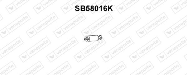 Veneporte SB58016K Каталізатор SB58016K: Купити в Україні - Добра ціна на EXIST.UA!
